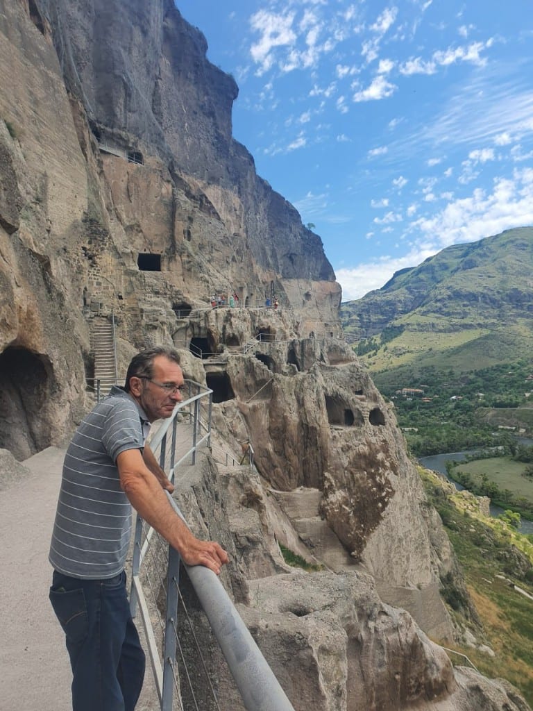 Vadim Ivanov on a tour in Georgia